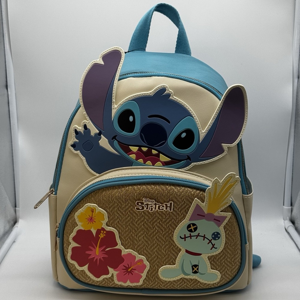 Bioworld Disney Stitch with Scrump NEW Mini Backpack NWOT Island Travel